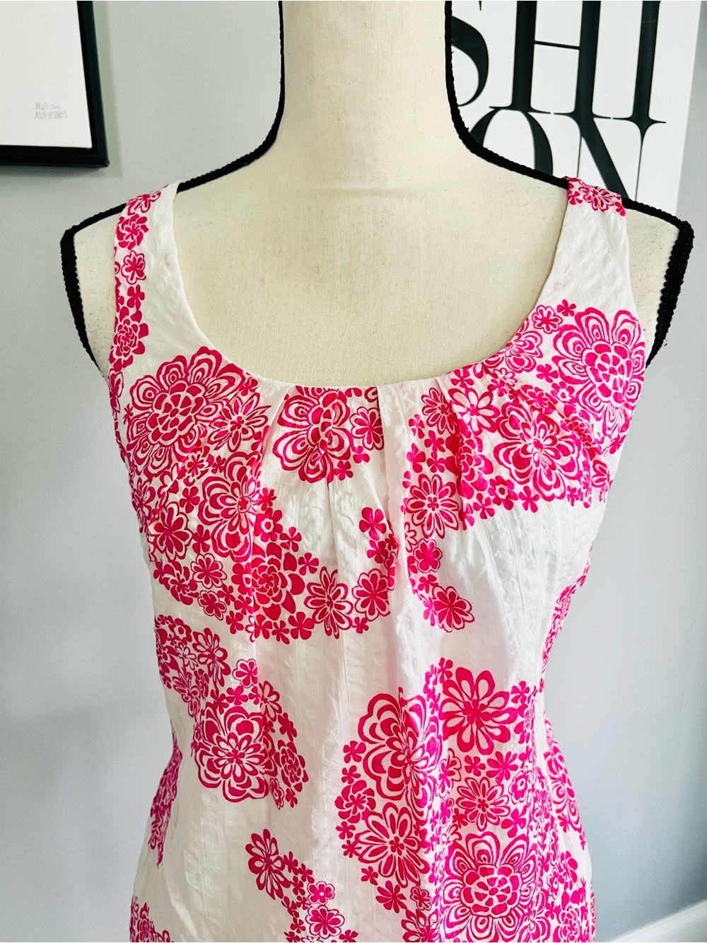 Tori Richard Shift Mini Dress - Picture 2 of 9